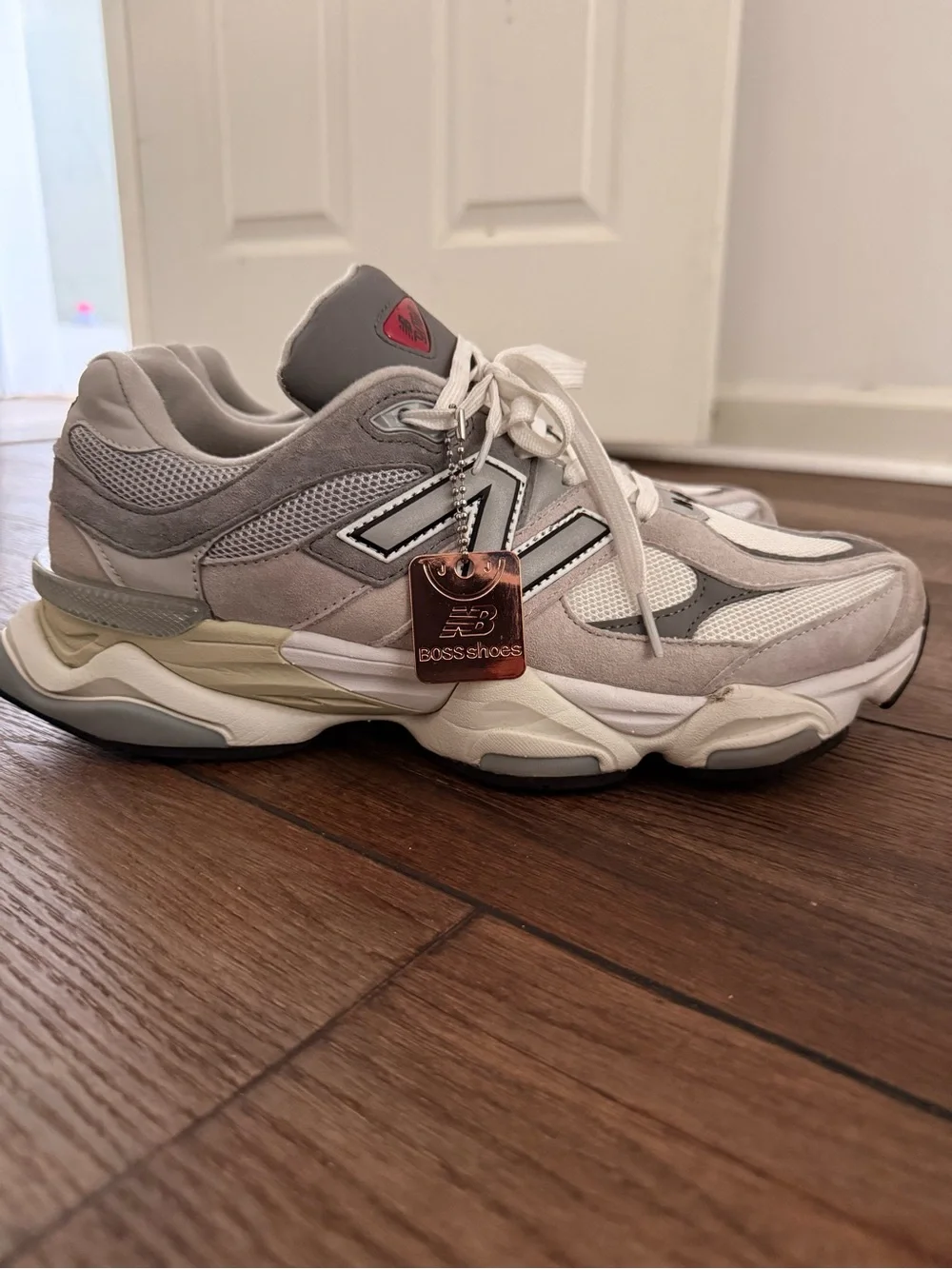Men's Gray and White new balances